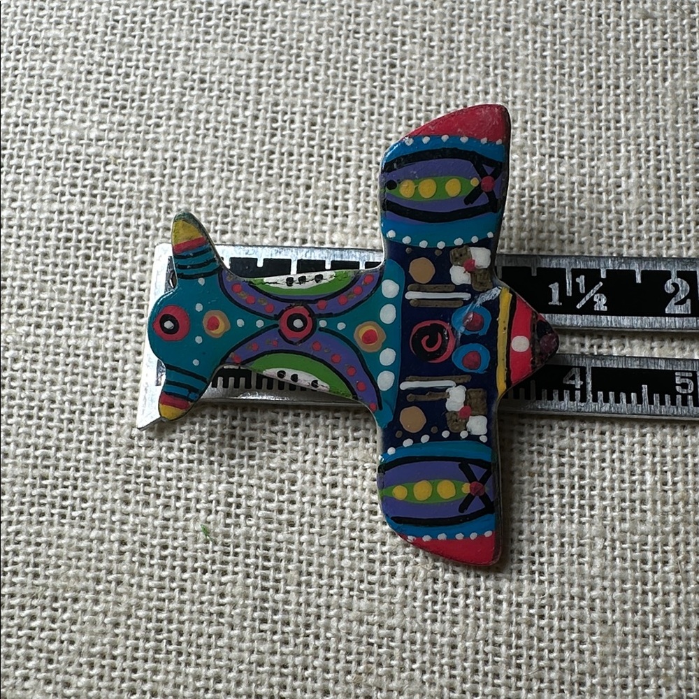 🧡 Talavera Airplane Brooch 🧡 - Picture 6 of 8